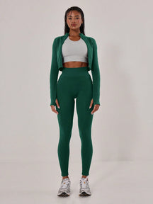 Legging Fitness Cintura Alta Sem Costura