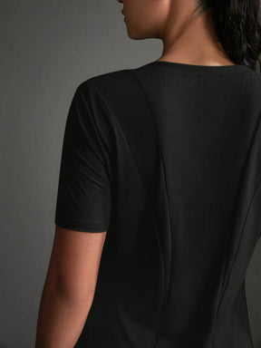 Camisa Fitness Dry Com Recortes Ventilados Estilo Running