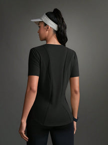 Camisa Fitness Dry Com Recortes Ventilados Estilo Running