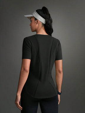 Camisa Fitness Dry Com Recortes Ventilados Estilo Running