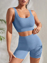 Conjunto Top Seamless E Short Cintura Alta