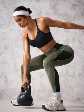 Legging Fitness Cintura Alta Com Bolso Lateral
