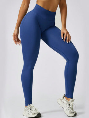 Legging Sem Costura Cintura Alta Efeito Push Modeladora