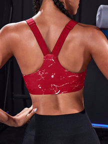 Top Alças Largas Alta Sustentação Estampado