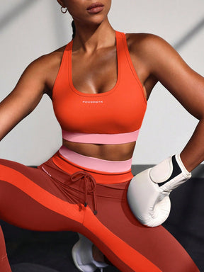 Top Nadador Alta Sustentação Com Alças Estilo Strappy