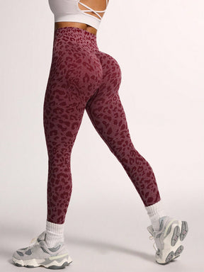 Legging Sem Costura Animal Print Modeladora Fitness
