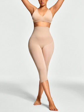 Legging Capri Sem Costura Cintura Alta Fitness