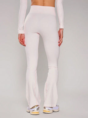 Legging Fitness Cintura Alta Com Barra Flare