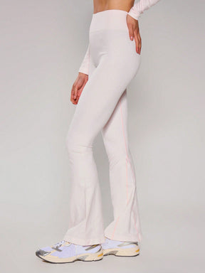 Legging Fitness Cintura Alta Com Barra Flare