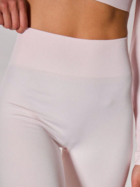 Legging Fitness Cintura Alta Com Barra Flare