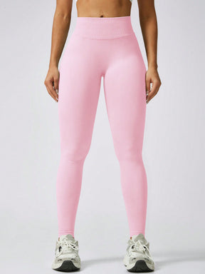 Legging Sem Costura Cintura Alta Efeito Push Modeladora