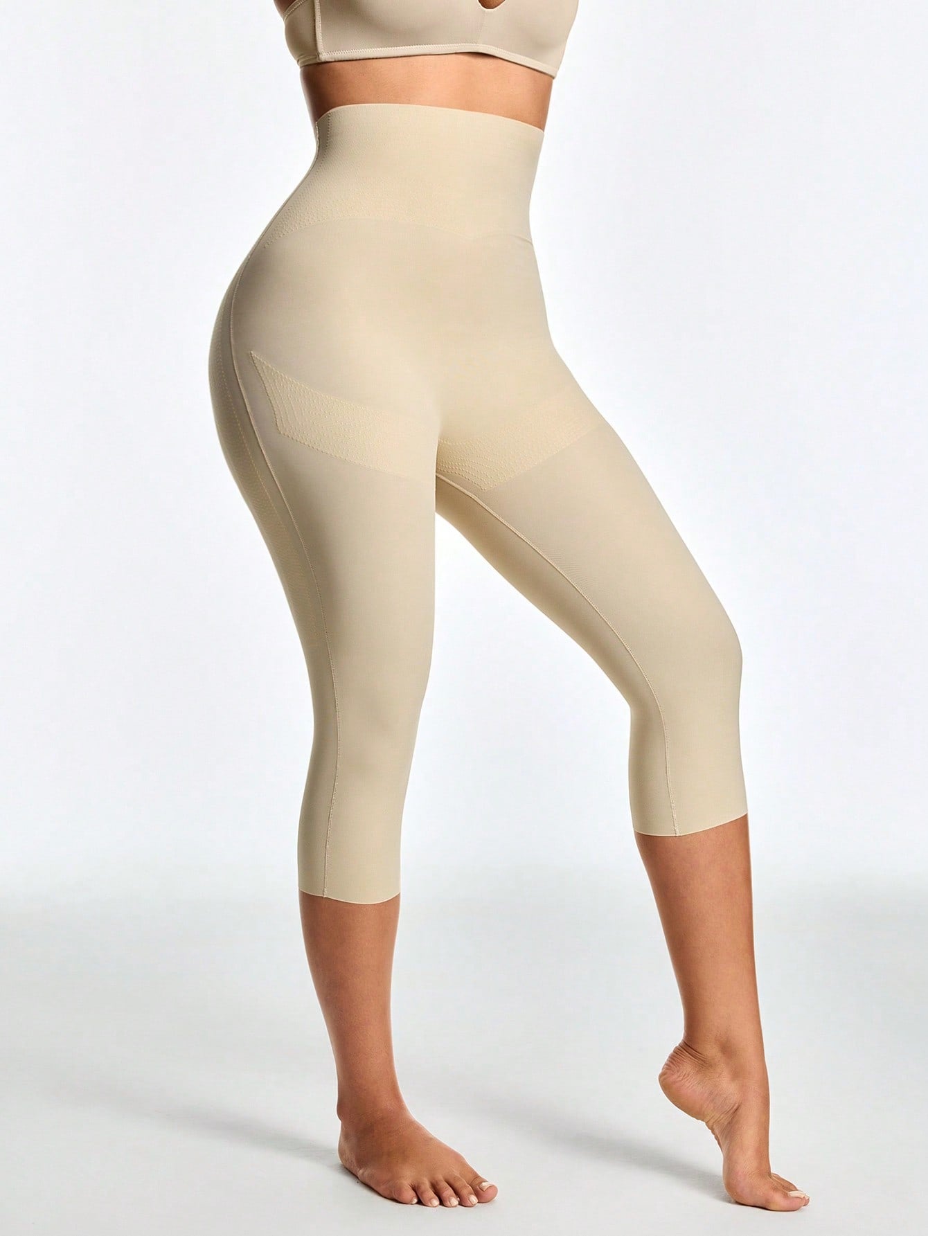 Legging Capri Cintura Alta Compressão Shapewear