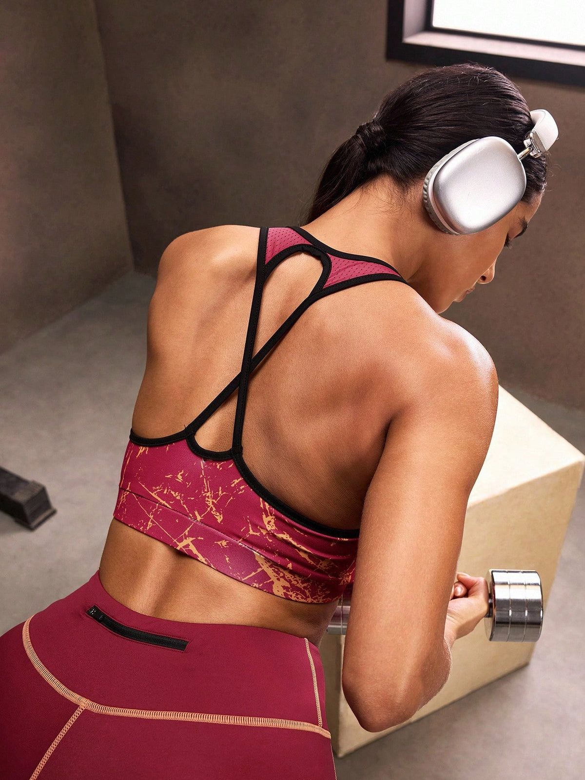 Top Alças Finas Média Sustentação Com Tela Respirável