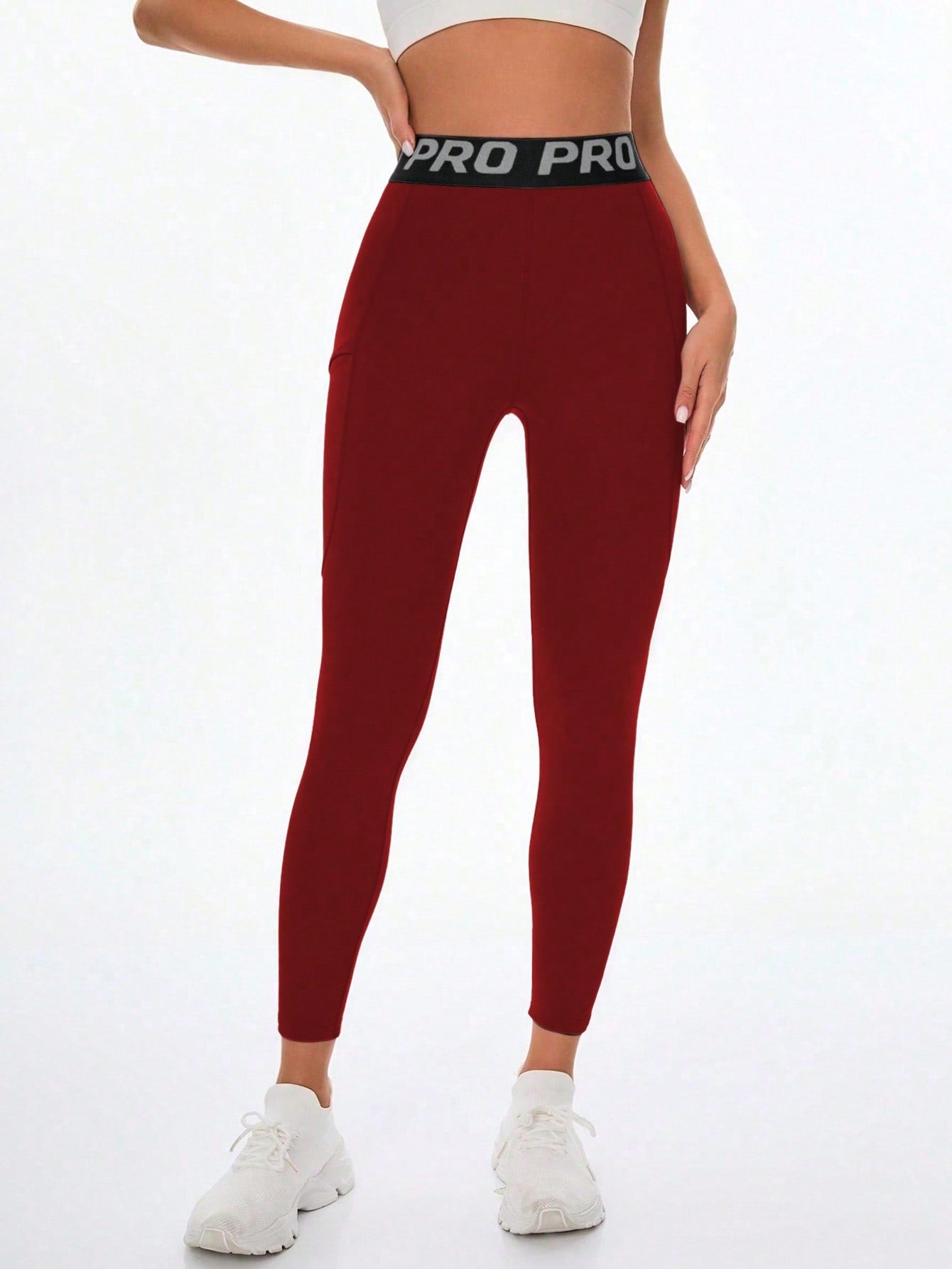 Legging Fitness Cintura Alta Com Bolso Frontal
