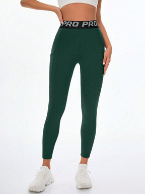 Legging Fitness Cintura Alta Com Bolso Frontal