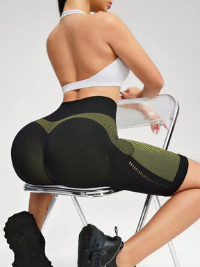 Short Cintura Alta Modelador Com Painéis Texturizados