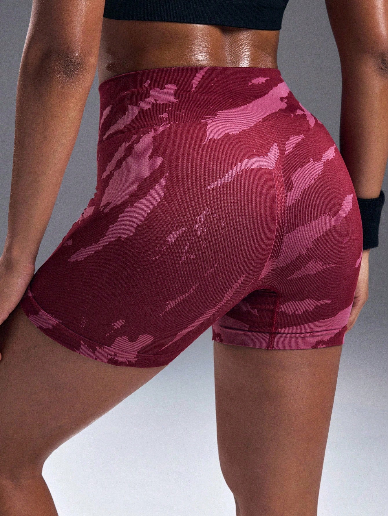 Short Cintura Alta Compressão Com Efeito Modelador