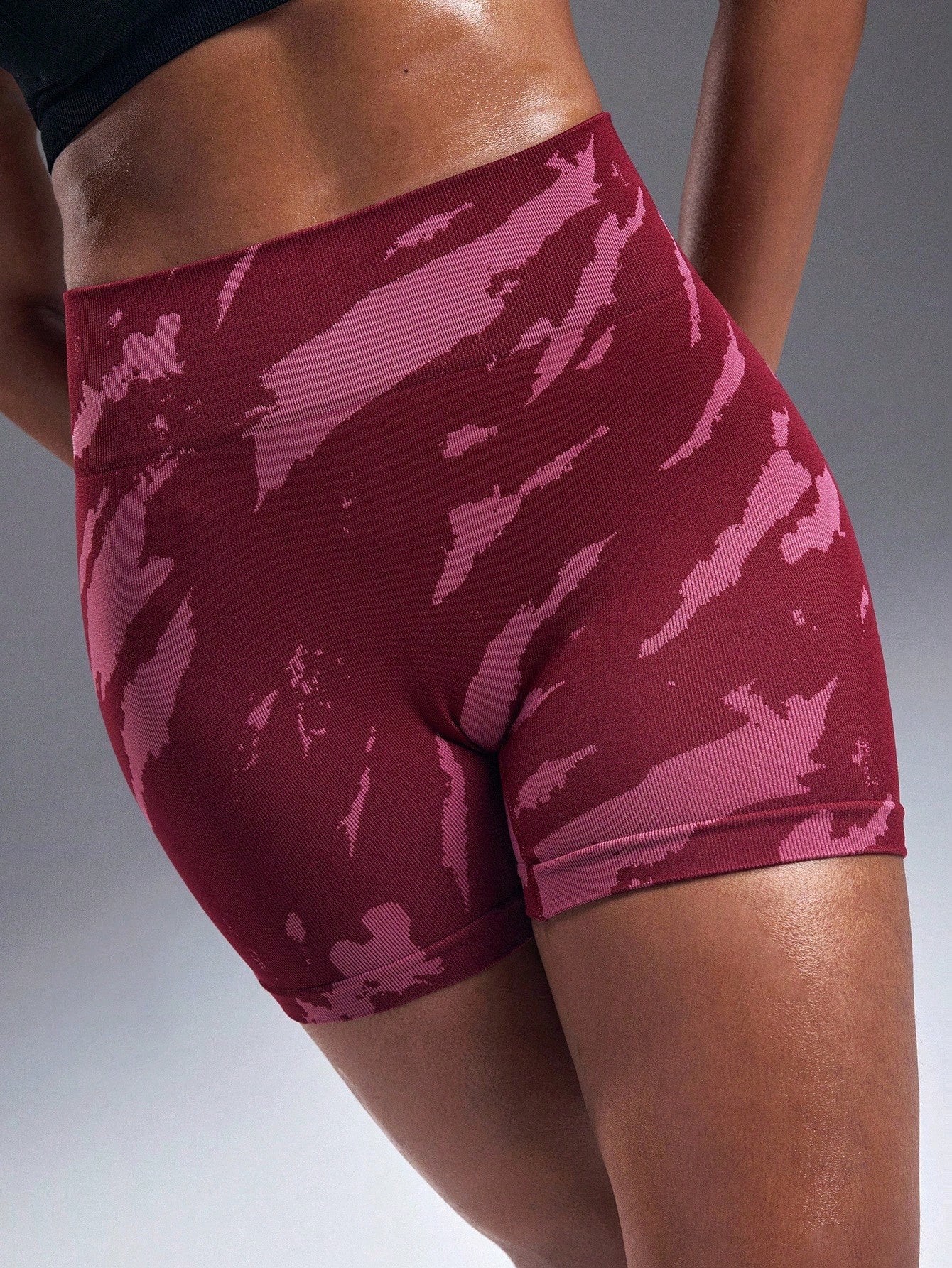 Short Cintura Alta Compressão Com Efeito Modelador