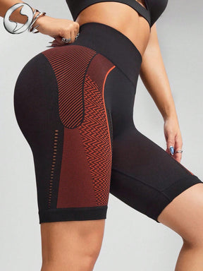 Short Cintura Alta Modelador Com Painéis Texturizados