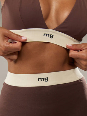 Top Decote Profundo Média Sustentação Com Alça Halter