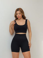 Conjunto Top Canelado E Short Cintura Alta Modelador