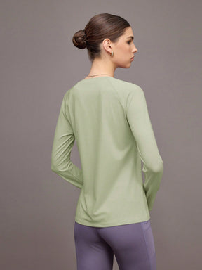 Camisa Manga Longa Solta Com Thumb Hole