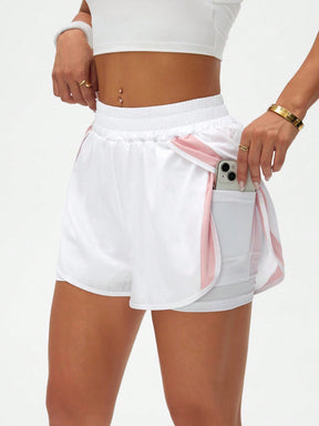 Short Duplo Bolso Lateral Para Celular