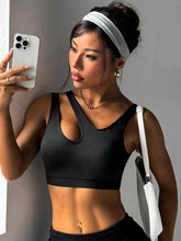 Top One Shoulder Média Sustentação Com Recorte Lateral