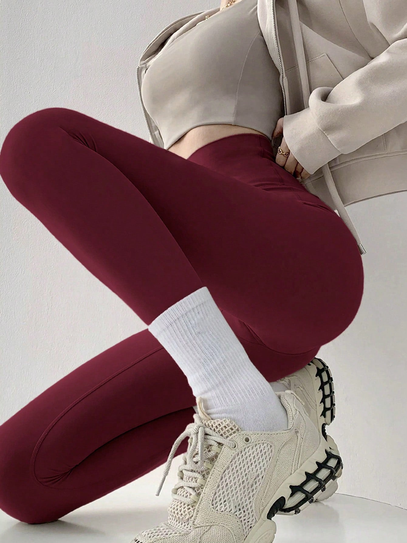 Legging Fitness Cintura Alta Toque Segunda Pele