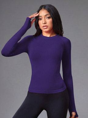 Camisa Manga Longa Seamless Fit Compressão