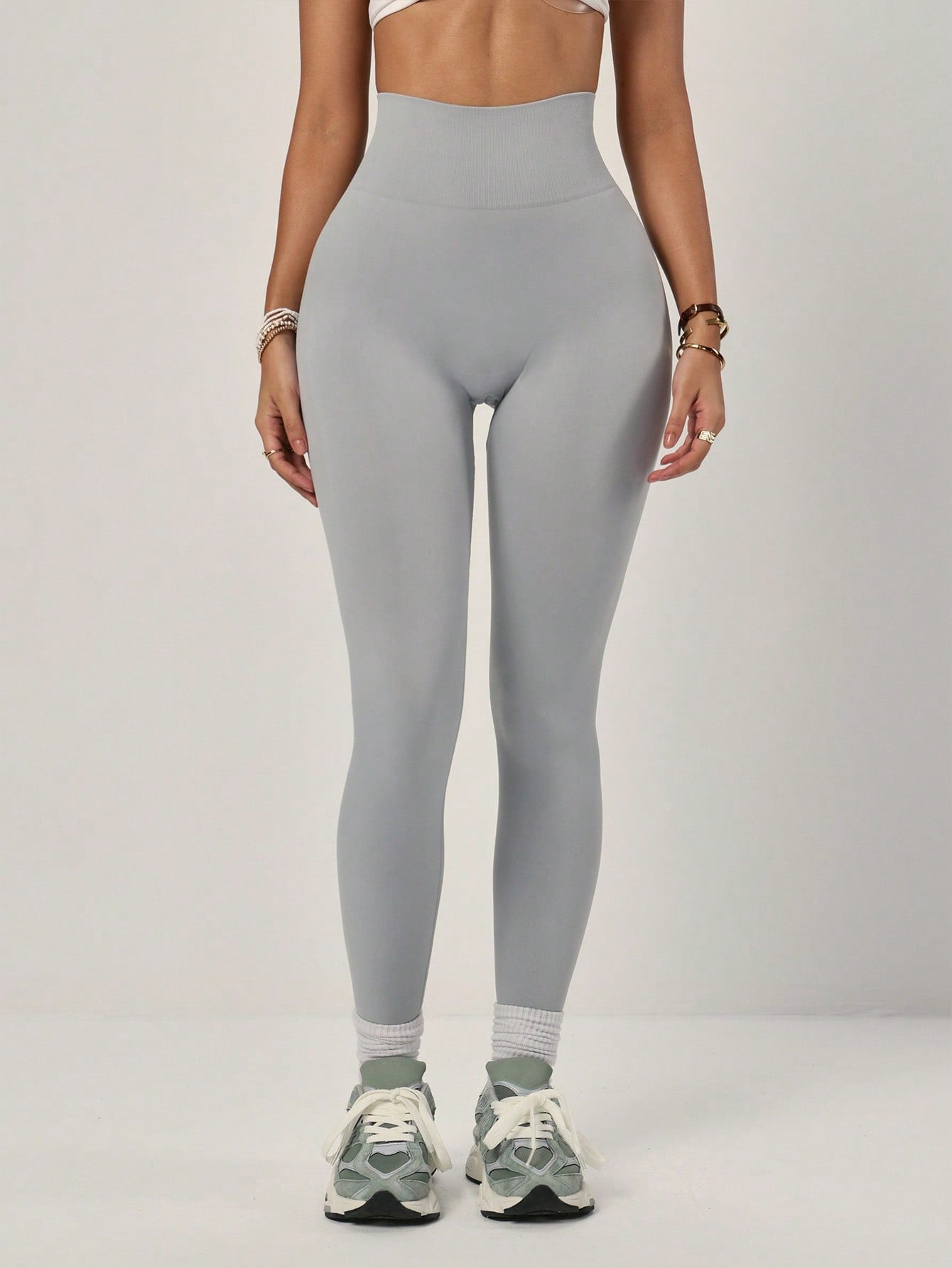 Legging Sem Costura Cintura Alta Efeito Modelador