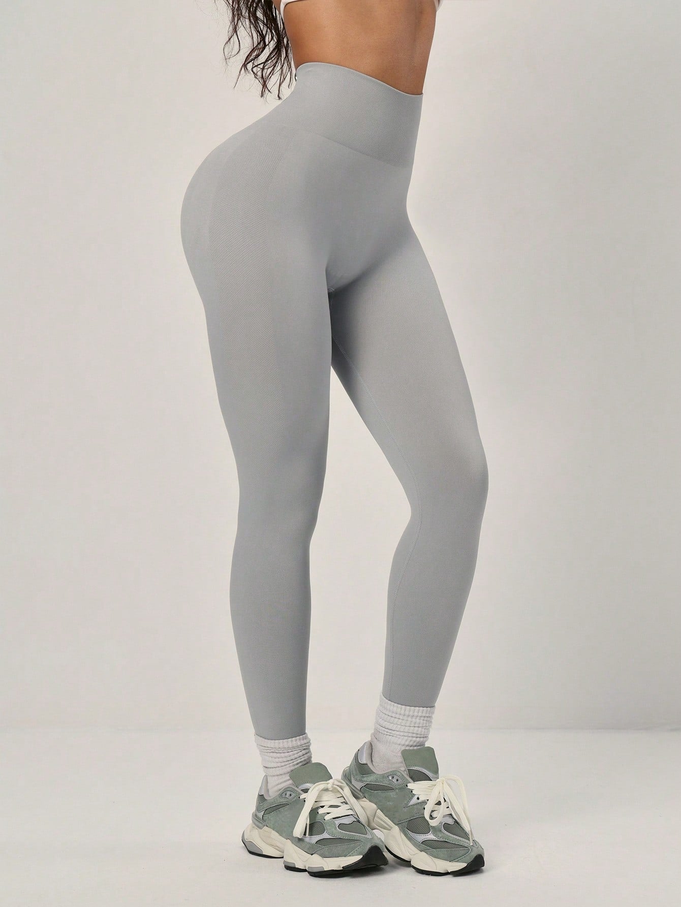 Legging Sem Costura Cintura Alta Efeito Modelador