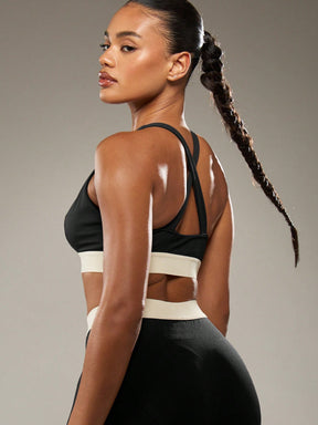 Top Decote Profundo Média Sustentação Com Alça Halter