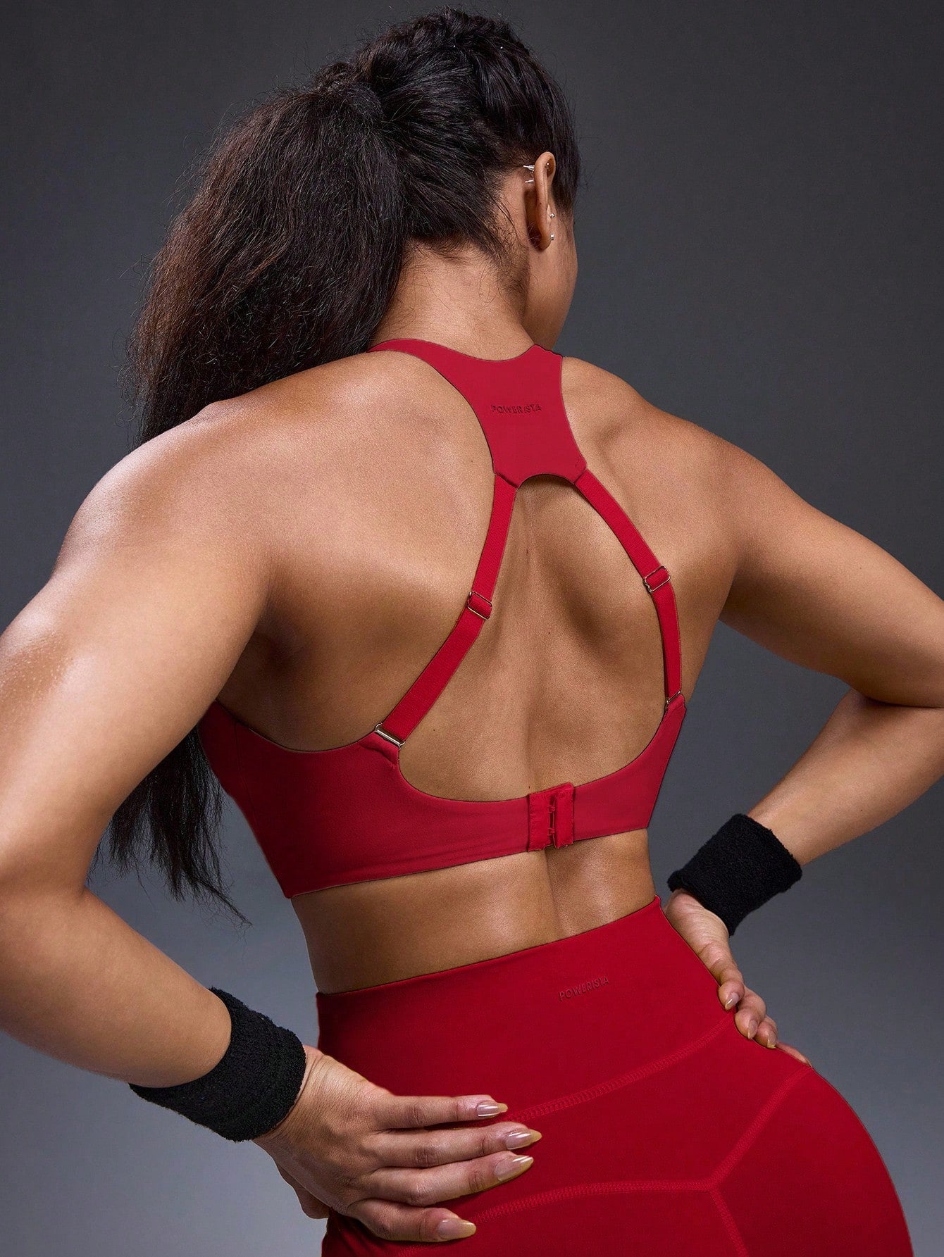 Top Frente Alta Alta Sustentação Com Alças Ajustáveis