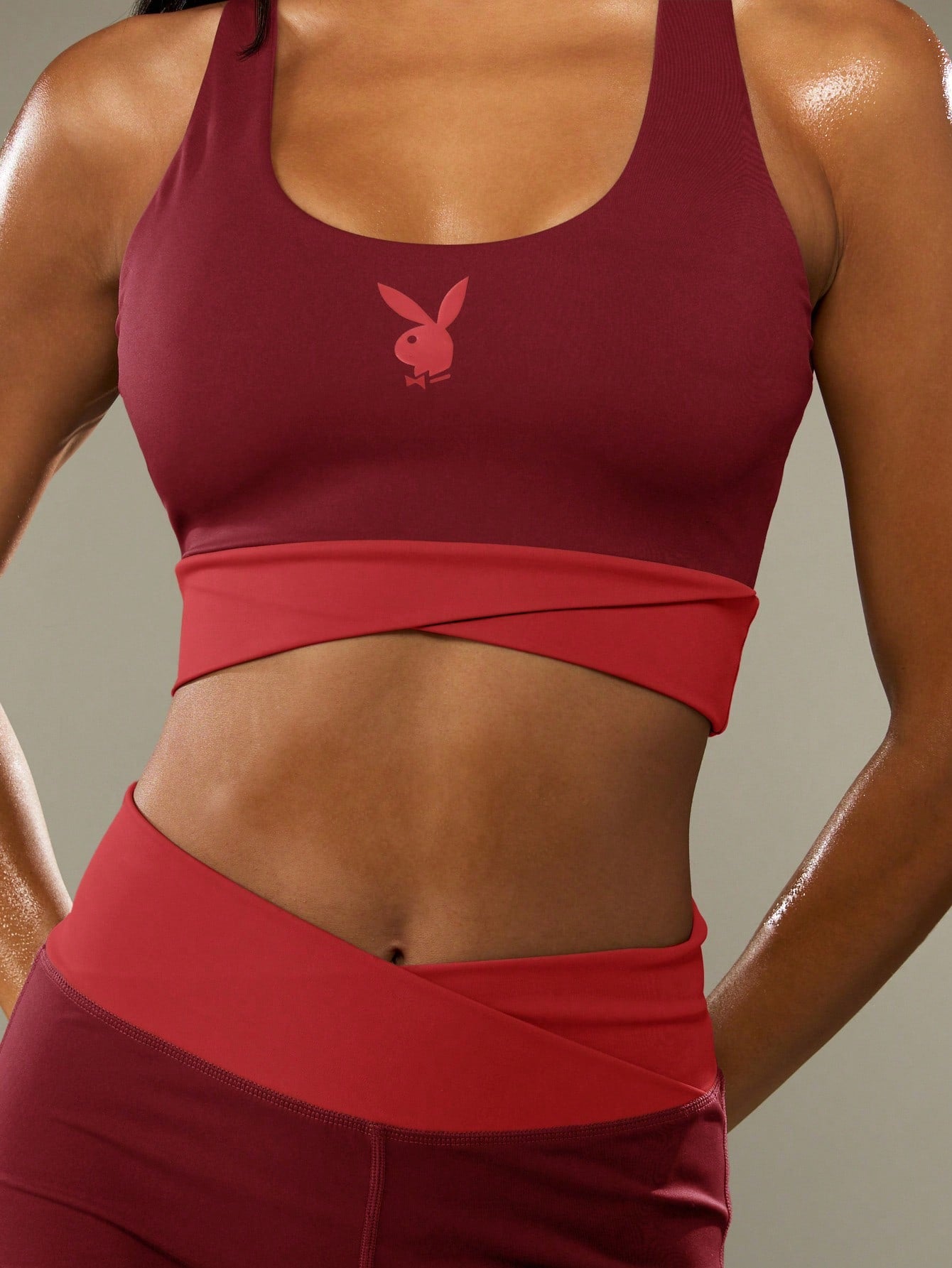 Top Nadador Média Sustentação Estilo Minimalista