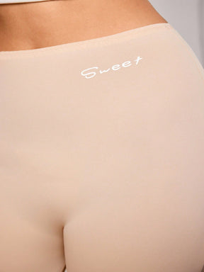 Short Modelador Sem Costura Cintura Alta Ultra Leve