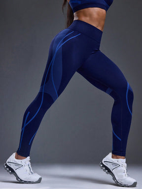 Legging Fitness Cintura Alta Com Painéis Anatômicos