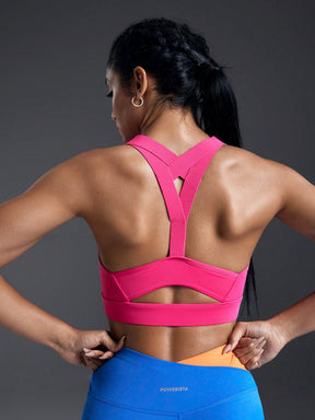 Top Alças Largas Alta Sustentação Com Alças Cruzadas