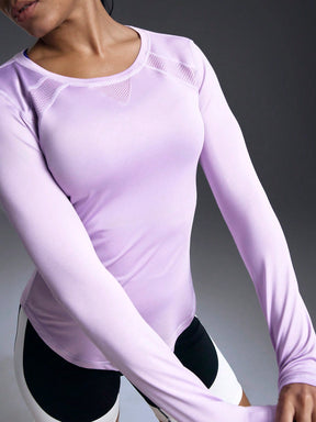 Camisa Manga Longa Dry Fit Painel Mesh Ombro