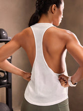 Regata Fitness Nadador Com Decote Profundo Estilo Treino