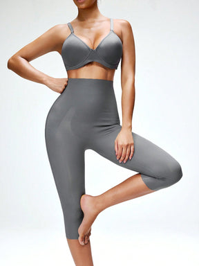 Legging Capri Cintura Alta Compressão Shapewear