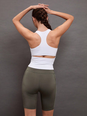 Regata Nadador Recorte Nas Costas Para Treino