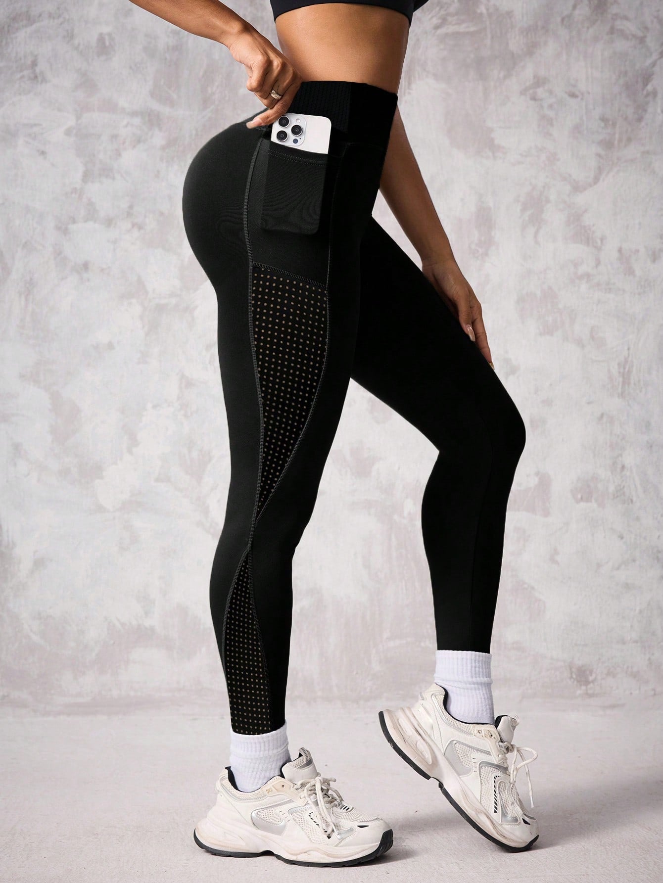 Legging Fitness Cintura Alta Com Bolso Lateral