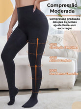 Legging Compressão Graduada Cintura Alta Shapewear