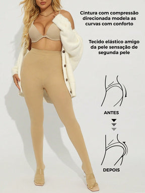 Legging Shapewear Cintura Alta Extra Suporte Fitness