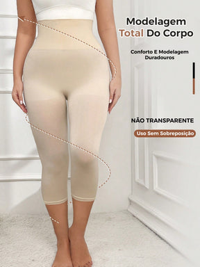 Legging Capri Shapewear Cintura Alta Dupla Camada