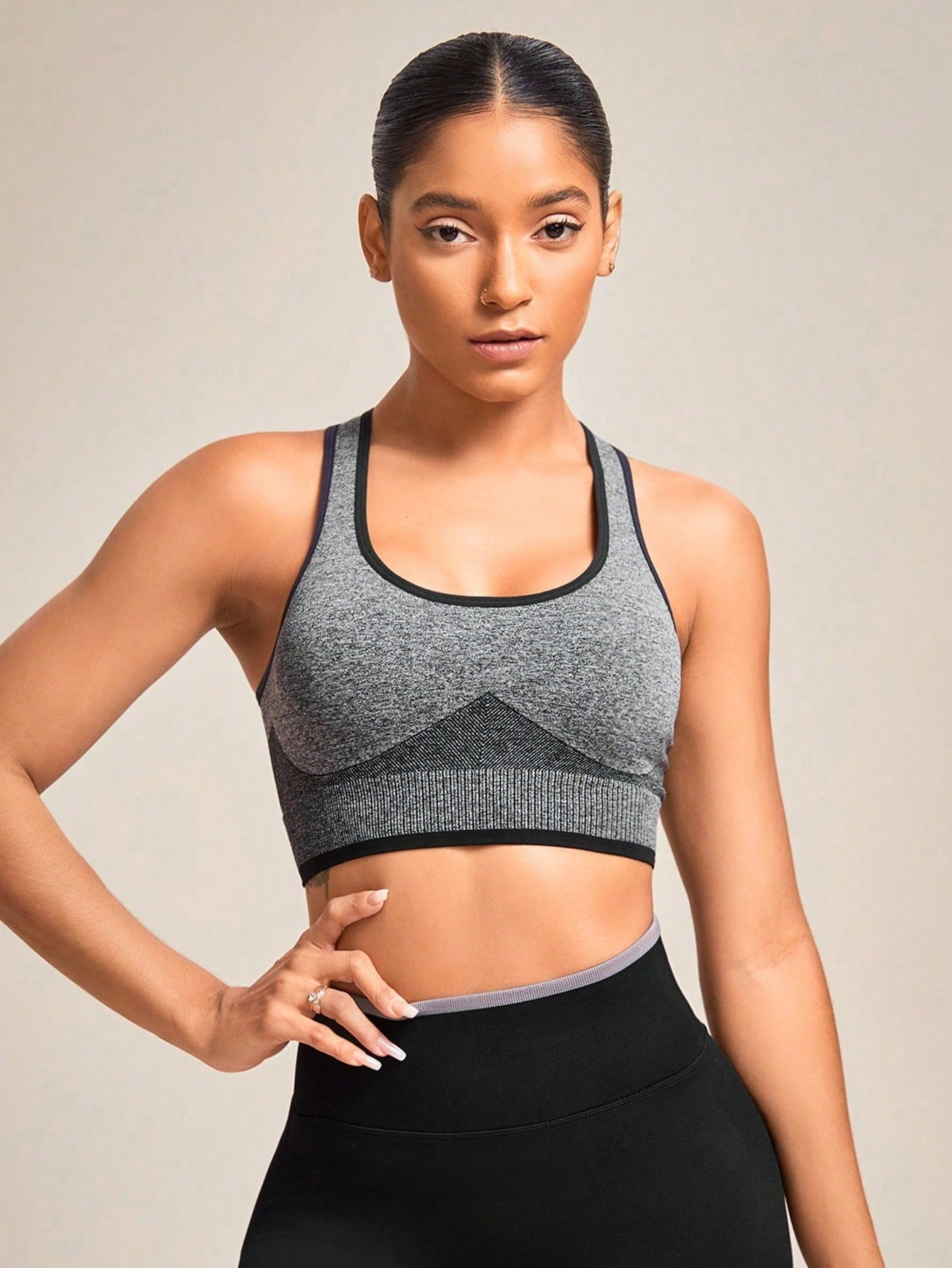 Top Nadador Alta Sustentação Compressão Respirável