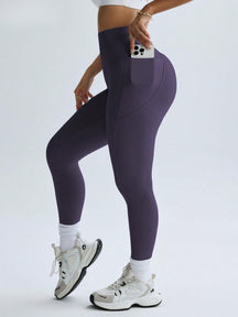 Legging Fitness Cintura Alta Térmica Com Bolso Lateral