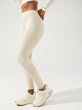 Legging Fitness Cintura Alta Toque Aveludado Modeladora