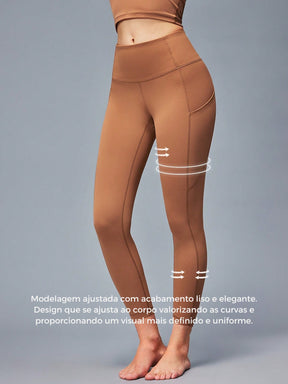 Legging Fitness Cintura Alta Com Suporte Esculpidor